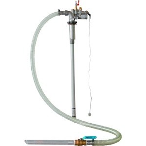 アクアシステム 吐出吸入兼用 エア式ドラムポンプ オイル・廃油 (切替式) 吐出吸入兼用 エア式ドラムポンプ オイル・廃油 (切替式) APDX1-25