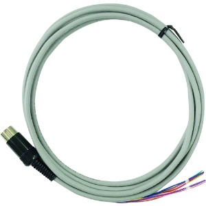 A&D 接続ケーブル(DIN8〜バラ線、2m) AX-KO5862-S200 AX-KO5862-S200