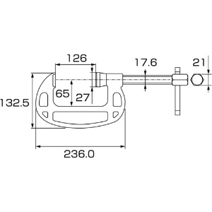 エビ シャコ万力スタンダード(B型) 125mm シャコ万力スタンダード(B型) 125mm B125V 画像5