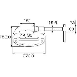 エビ B型シャコ万力 150mm B型シャコ万力 150mm B150 画像4