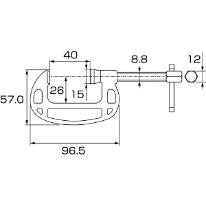 エビ シャコ万力スタンダード(B型) 38mm シャコ万力スタンダード(B型) 38mm B38V 画像5