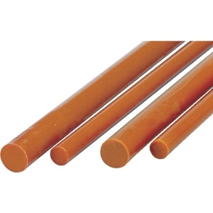 イノアック 【受注生産品】ログラン(硬質ウレタンゴム)丸棒φ50×200 ブラウン B50200