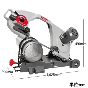 アサダ 切断機 ≪バンドソービーバー8≫ ばね式 チェンバイス モータ200W 切断機 ≪バンドソービーバー8≫ ばね式 チェンバイス モータ200W BB800 画像2