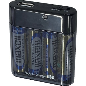 エアージェイ 【販売終了】単3乾電池充電器BK 単3乾電池充電器BK BJ-USB