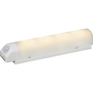 IRIS 522488 乾電池式LED屋内センサーライト ホワイト ウォールタイプ 電球色 BSL40WL-WV2