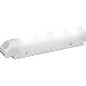 IRIS 522487 乾電池式LED屋内センサーライト ホワイト ウォールタイプ 昼白色 BSL40WN-WV2
