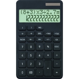 アスカ 計算式表示電卓 ブラック 計算式表示電卓 ブラック C1242BK