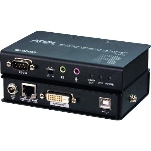 ATEN USB DVI HDBaseT ミニKVM エクステンダー (1920×1200@100 m) USB DVI HDBaseT ミニKVM エクステンダー (1920×1200@100 m) CE611