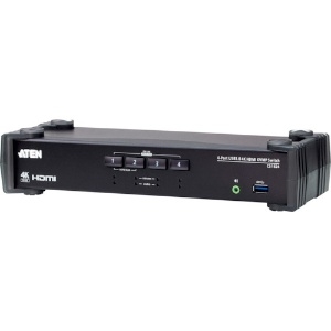 ATEN KVMスイッチ4ポート/USB3.0/HDMI/4K KVMスイッチ4ポート/USB3.0/HDMI/4K CS1824