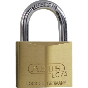 ABUS 真鍮南京錠 EC75-40 ディンプルシリンダー バラ番 真鍮南京錠 EC75-40 ディンプルシリンダー バラ番 EC75-40-KD