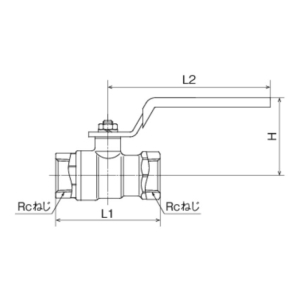 オンダ製作所 F型(レギュラーボール) Rc1 1/2 F型(レギュラーボール) Rc1 1/2 F-40 画像2