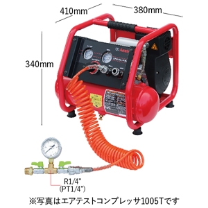 アサダ エアコンプレッサ1005(単体) エアコンプレッサ1005(単体) FA1005 画像2
