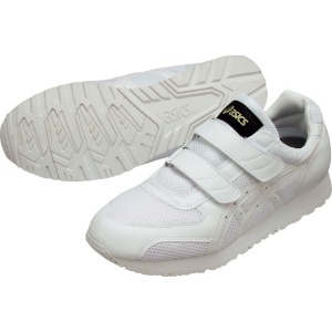 アシックス 静電気帯電防止靴 ウィンジョブ351 ホワイト×ホワイト 23.0cm FIE351.0101-23.0