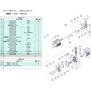 ULVAC GHD-101用メンテナンスキットB GHD-101