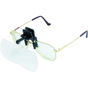 池田レンズ 双眼メガネルーペクリップタイプ1.6倍 双眼メガネルーペクリップタイプ1.6倍 HF-40D