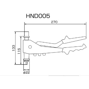 エビ ハンドナッター ハンドナッター HND005 画像4