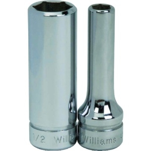 WILLIAMS 3/8ドライブ ディープソケット 6角 7mm 3/8ドライブ ディープソケット 6角 7mm JHWBMD-607