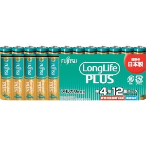 富士通 【販売終了】アルカリ乾電池単4 Long Life Plus 12個パック アルカリ乾電池単4 Long Life Plus 12個パック LR03LP(12S)