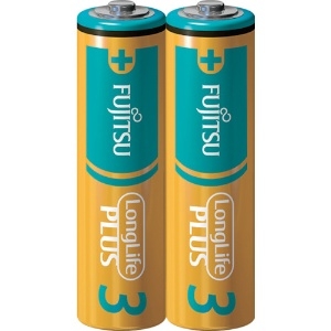 富士通 【販売終了】アルカリ乾電池単3 Long Life Plus 2個パック LR6LP(2S)