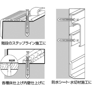 エビ ネイルプラグ(150本入) 6X35mm ネイルプラグ(150本入) 6X35mm NP635 画像4