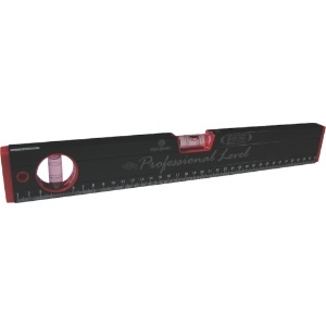 KOD マグネット付 箱型アルミレベル(黒×赤) マグネット付 箱型アルミレベル(黒×赤) RB-270M380MM