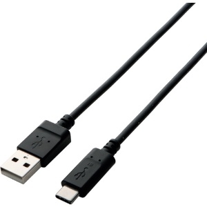 ELECOM 【生産完了品】USB2.0ケーブル(A-C) 1.5m ブラック USB2.0ケーブル(A-C) 1.5m ブラック TB-AC15NBK