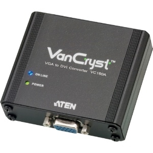 ATEN ビデオ変換器 VGA to DVIタイプ ビデオ変換器 VGA to DVIタイプ VC160A