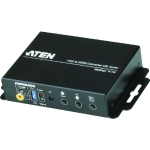 ATEN ビデオ変換器 VGA to HDMI / スケーラー搭載 / オーディオ対応 ビデオ変換器 VGA to HDMI / スケーラー搭載 / オーディオ対応 VC182