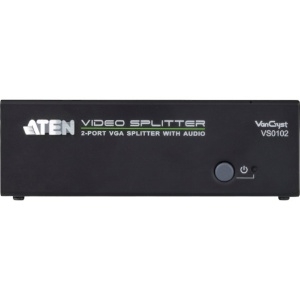ATEN ビデオ分配器 VGA / 1入力 / 2出力 / オーディオ ビデオ分配器 VGA / 1入力 / 2出力 / オーディオ VS0102 画像2