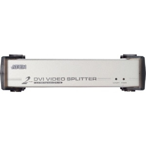 ATEN ビデオ分配器 DVI / 1入力 / 2出力 / オーディオ /シングルリンク対応 ビデオ分配器 DVI / 1入力 / 2出力 / オーディオ /シングルリンク対応 VS162 画像2