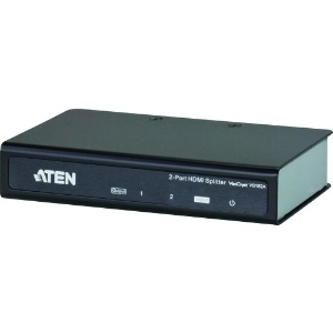 ATEN ビデオ分配器 HDMI / 1入力 / 2出力 / 4K対応 ビデオ分配器 HDMI / 1入力 / 2出力 / 4K対応 VS182A