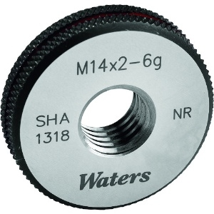 WATERS メートルねじ用リングゲージ(ISO=新JIS) メートルねじ用リングゲージ(ISO=新JIS) WGRNR-M10X0.75 画像2