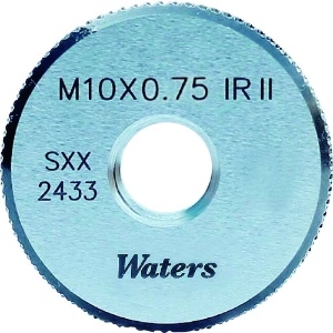 WATERS メートルねじ工作用リングゲージ(旧JIS) メートルねじ工作用リングゲージ(旧JIS) WGRWR2M10X0.75 画像2