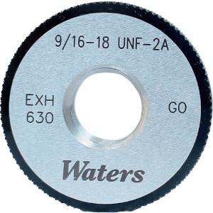 WATERS ユニファイねじ用リングゲージ(UNC) ユニファイねじ用リングゲージ(UNC) WR10-24UNC2A