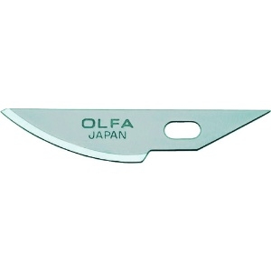 OLFA アートナイフプロ替刃曲線刃3枚入ポリシース XB157K