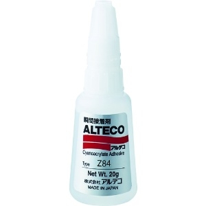 アルテコ 工業用 瞬間接着剤 Z84 20g (低臭・低白化タイプ) 工業用 瞬間接着剤 Z84 20g (低臭・低白化タイプ) Z84-20G