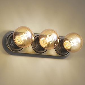 オーデリック LEDブラケットライト 白熱灯器具30W×3灯相当 LED電球フィラメント形ボール球 3灯 口金E26 電球色 連続調光タイプ 壁面・天井面・傾斜面取付兼用 OB255138LC1