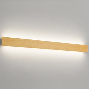 オーデリック LEDブラケットライト 高演色LED FL40W相当 LED一体型 電球色 非調光タイプ 壁面取付専用 木調ナチュラル色 OB255305LR
