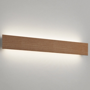 オーデリック LEDブラケットライト 高演色LED FL20W相当 LED一体型 電球色 非調光タイプ 壁面取付専用 木調ウォールナット色 OB255302LR