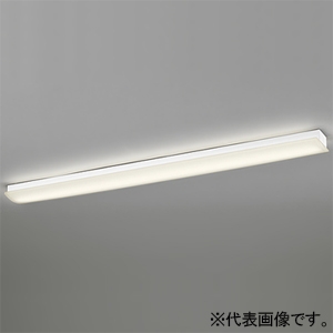 オーデリック LEDブラケットライト/ベースライト 高演色LED FLR40W×2灯相当 LED一体型 電球色 非調光タイプ 壁面・天井面・傾斜面取付兼用 OL291027R2F