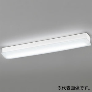オーデリック LEDブラケットライト/ベースライト 高演色LED Hf16W高出力×2灯相当 LED一体型 昼白色 非調光タイプ 壁面・天井面・傾斜面取付兼用 OL291028R4B