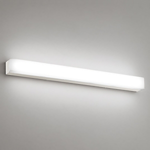 オーデリック LEDブラケットライト 高演色LED FL20W相当 LED一体型 昼白色 非調光タイプ 壁面・天井面・傾斜面取付兼用 オフホワイト OB255320R