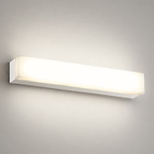 オーデリック LEDブラケットライト 高演色LED LED一体型 電球色 非調光タイプ 壁面・天井面・傾斜面取付兼用 オフホワイト OB255323R