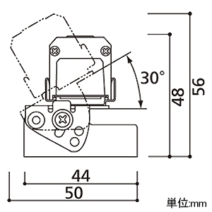 オーデリック 取付角度調節金具 2個1組 取付角度調節金具 2個1組 OA253033 画像2