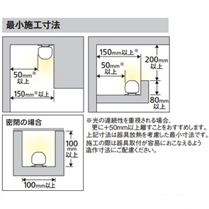 オーデリック LED間接照明 カラーコントロールタイプ 連結用 防雨型 屋外専用 L1200タイプ 電球色〜昼光色 Bluetooth&reg;フルカラー調光・調色 簡単施工タイプ 壁面・天井面・床面取付兼用 LED間接照明 カラーコントロールタイプ 連結用 防雨型 屋外専用 L1200タイプ 電球色〜昼光色 Bluetooth&reg;フルカラー調光・調色 簡単施工タイプ 壁面・天井面・床面取付兼用 OG254886RG 画像3