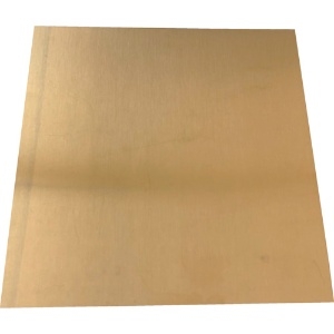 トラスコ中山 シムプレート 真鍮 0.05×100×100mm SISIN0.05-100-100