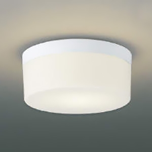 コイズミ照明 LED小型シーリングライト 白熱球100W相当 非調光 電球色 ランプ付 乳白色セード LED小型シーリングライト 白熱球100W相当 非調光 電球色 ランプ付 乳白色セード AH54091