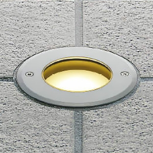 LEDバリードライト 防雨型 白熱球60W相当 埋込穴φ120mm 調光 温白色 ランプ付 AU54192