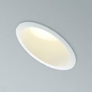 コイズミ照明 LED一体型パネルダウンライト 傾斜・ウォールウォッシャータイプ 高気密SB形 防雨・防湿型 白熱球100W相当 埋込穴φ100mm 調光 電球色 ファインホワイト AD7303W27