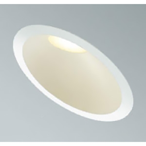 コイズミ照明 LED一体型ダウンライト リニューアル対応幅広枠タイプ 傾斜・ウォールウォッシャータイプ 高気密SB形 防雨・防湿型 白熱球100W相当 埋込穴φ150mm 調光 昼白色 AD7313W50